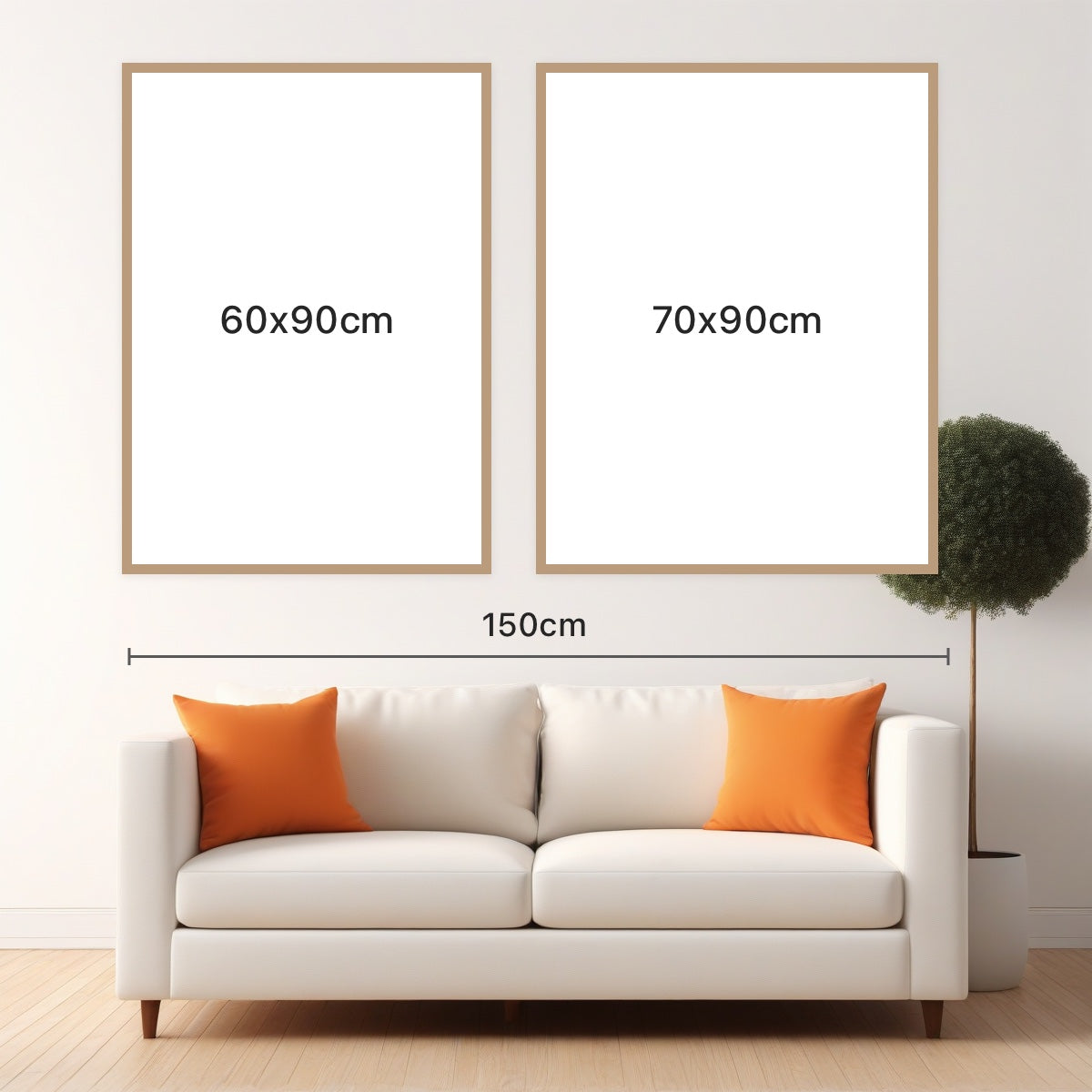 Personalized Birth flower Names Frame  as Gift for Mum, Family