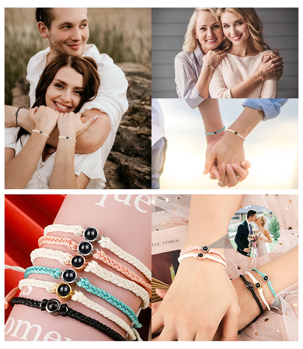 Personalized Photo Projection Bracelet
