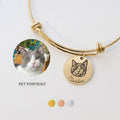 Personalized Pet Portrait Bangle