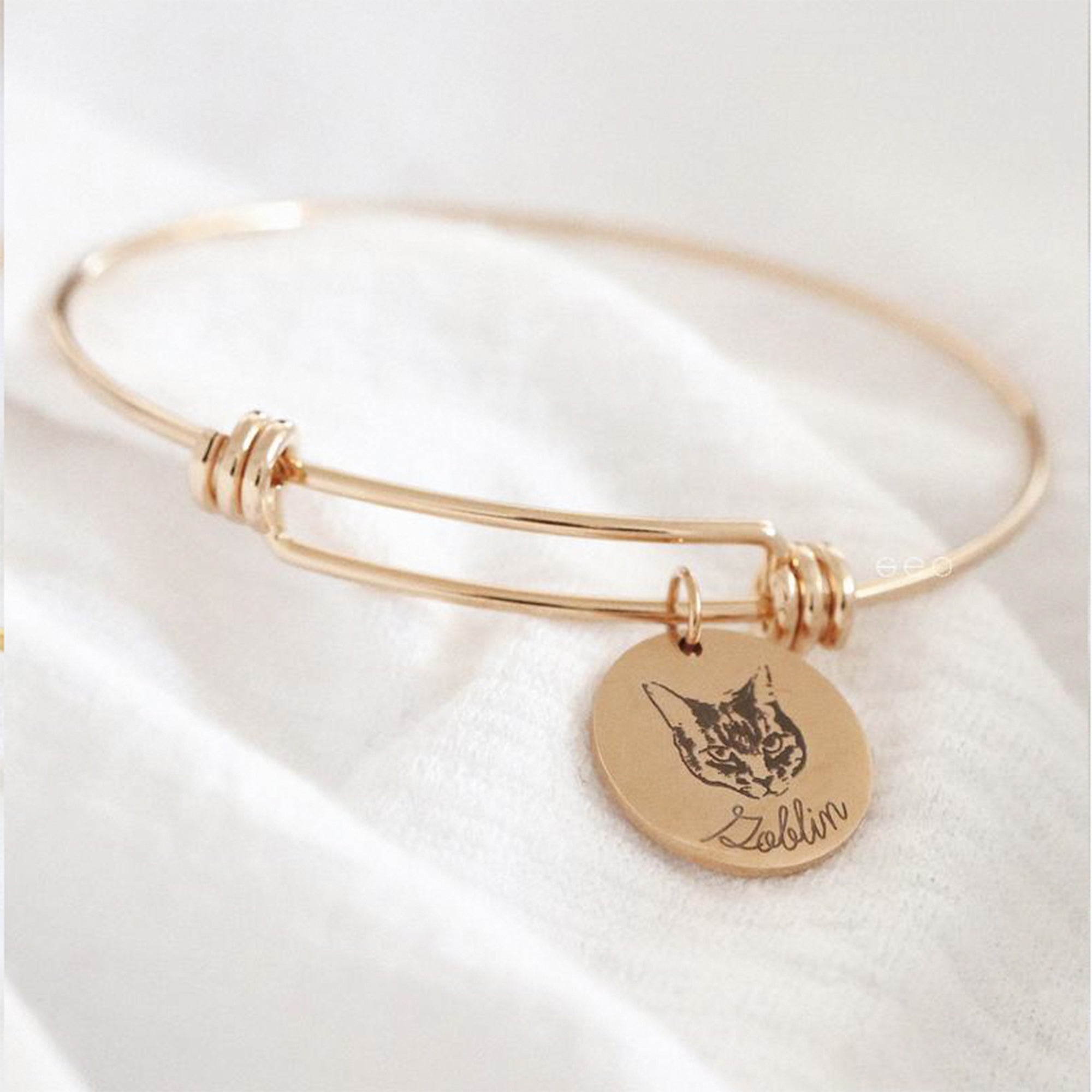 Personalized Pet Portrait Bangle